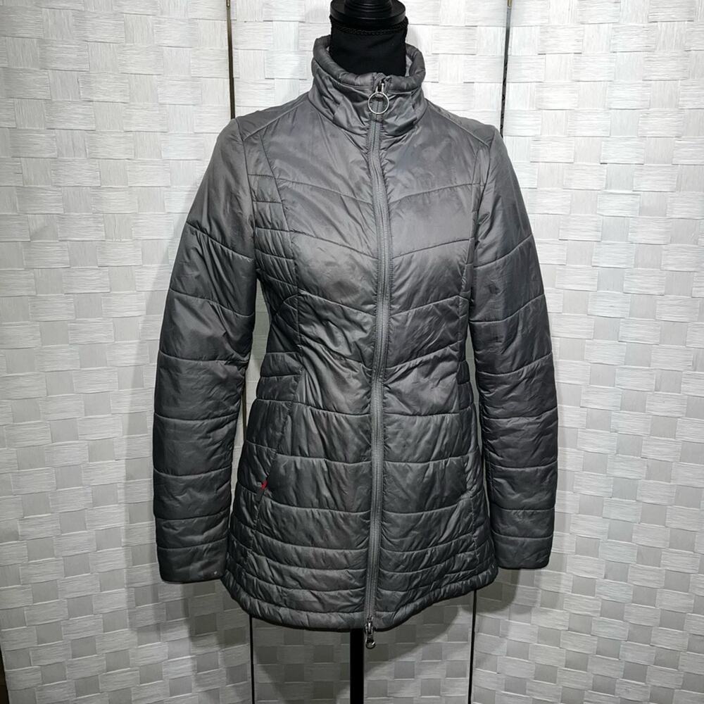 Outdoor Research Women’s Primaloft Breva Jacket Size Small Grey And Pink Outdoor